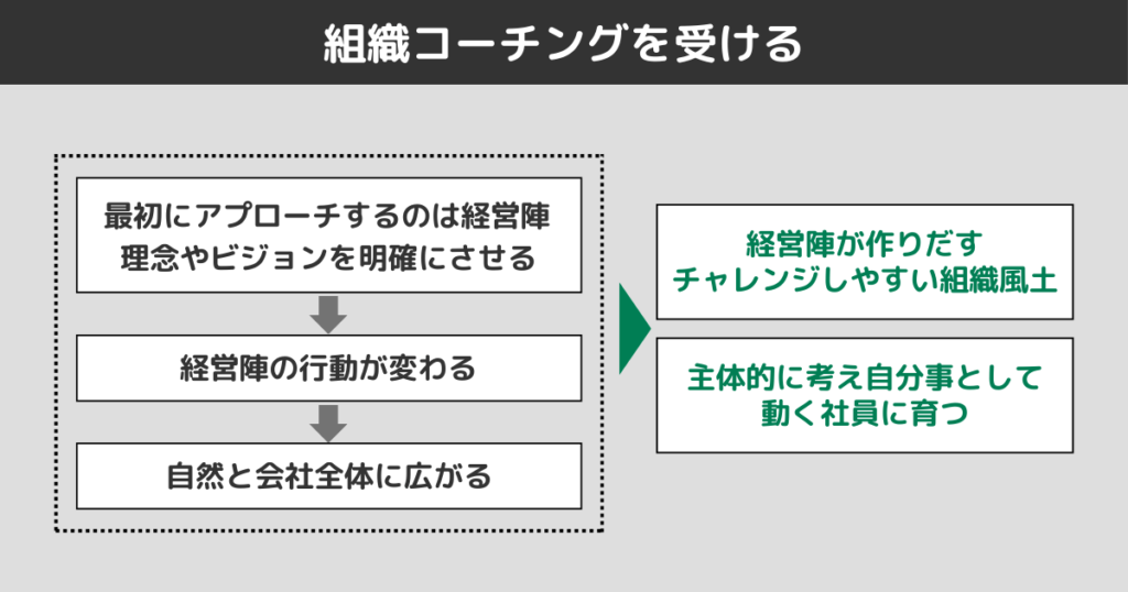 組織コーチングを受ける