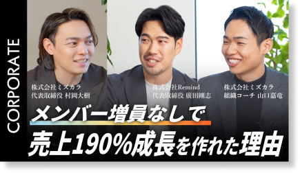 株式会社Rmind 成長の事例