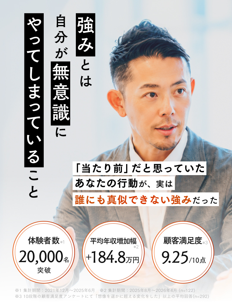 想像を超えた未来を現実にする 本気のキャリアコーチング「キャリスピ」