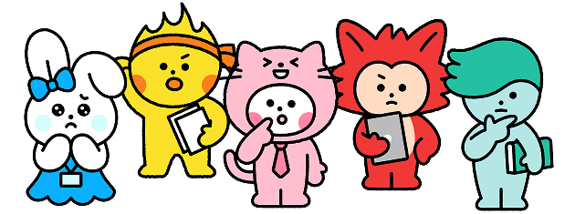 キャラクターたち